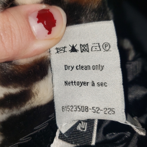 VTG HTF style Sonia by Sonia Rykiel faux fur ladies 1x coat - Picture 6 of 15